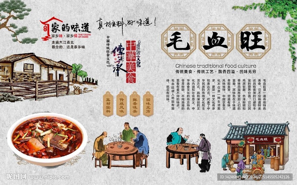 毛血旺 
