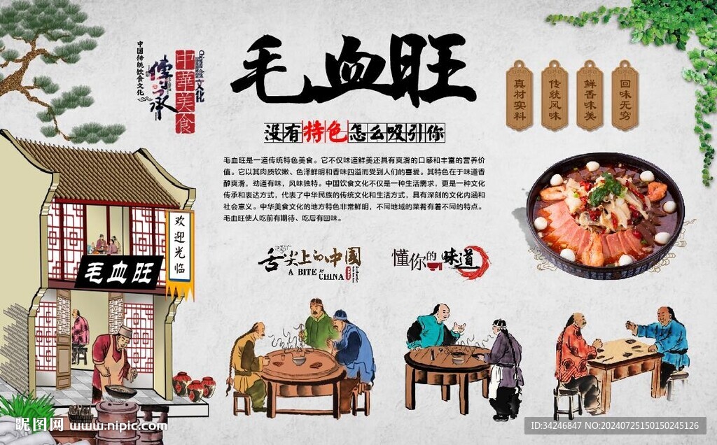 毛血旺 