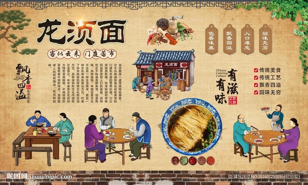 龙须面 