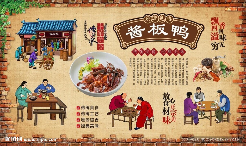 板鸭 