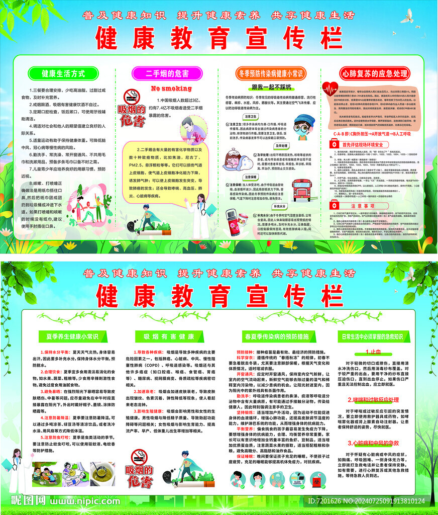 健康教育宣传栏
