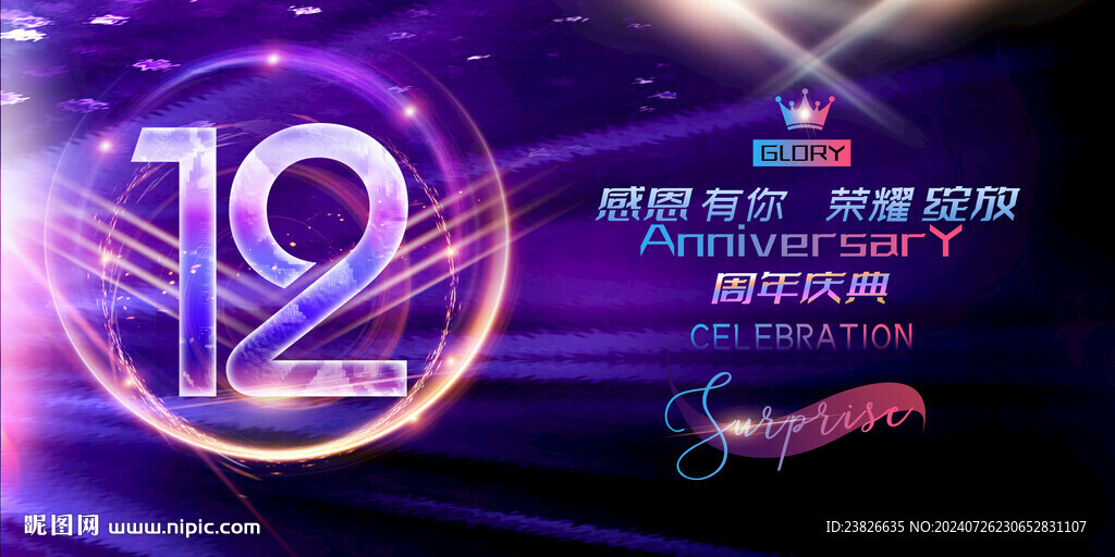 12周年