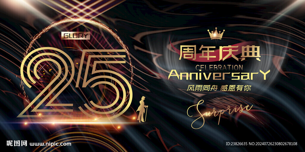 25周年庆彩页