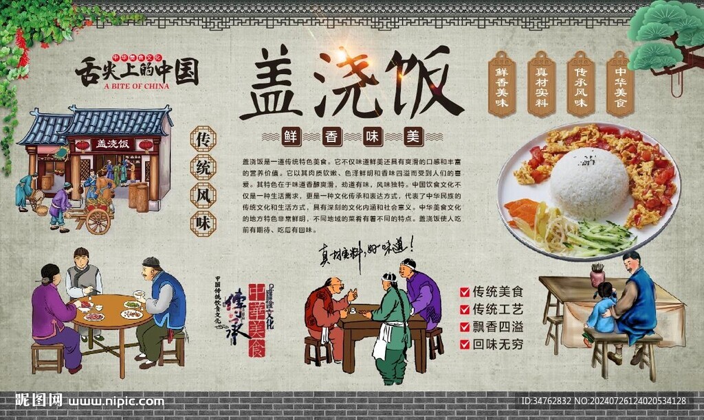 盖浇饭 