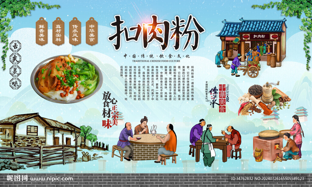 扣肉粉 