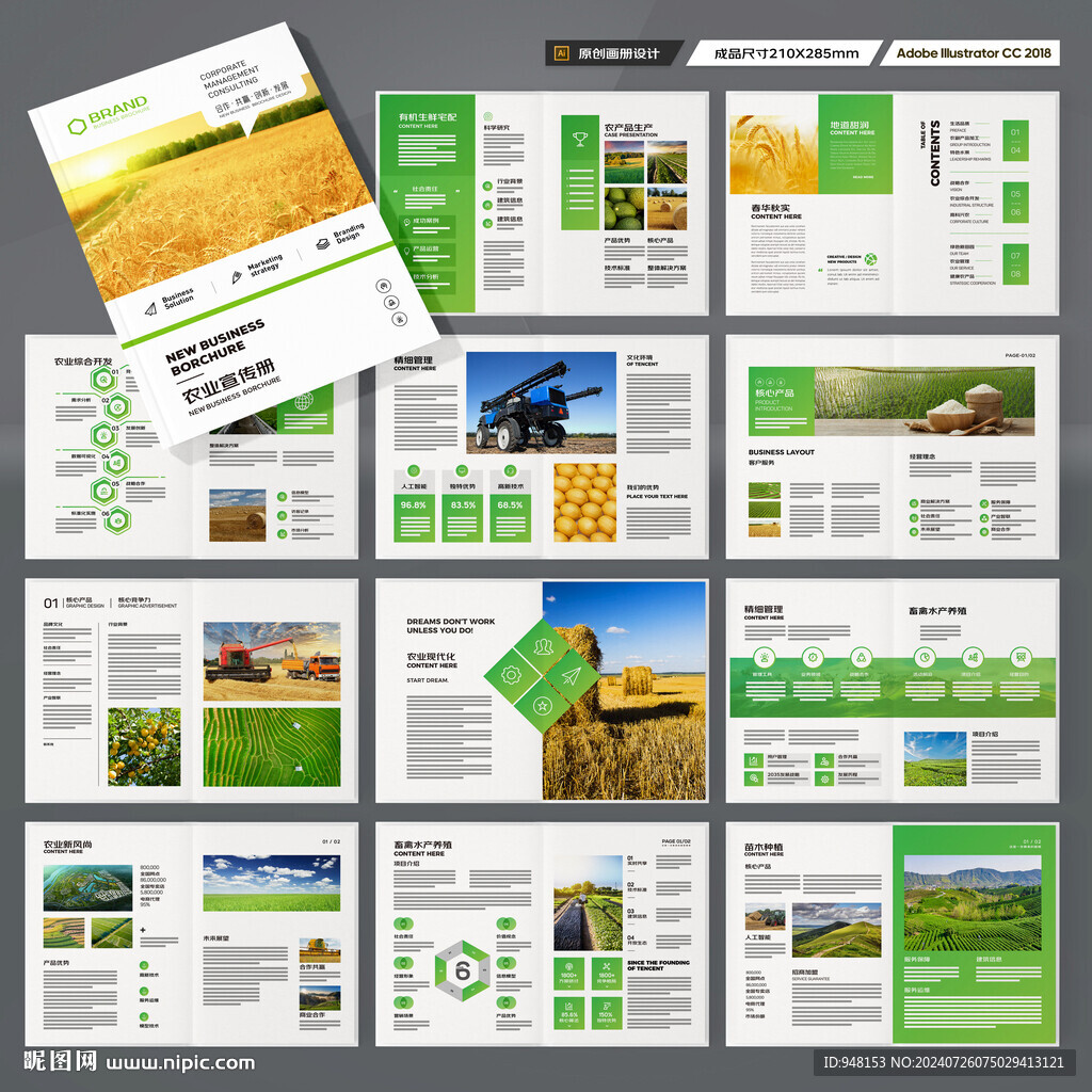 农业宣传册