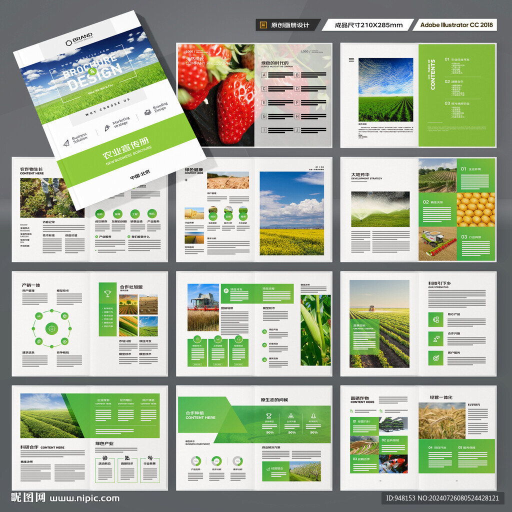 绿色农业画册
