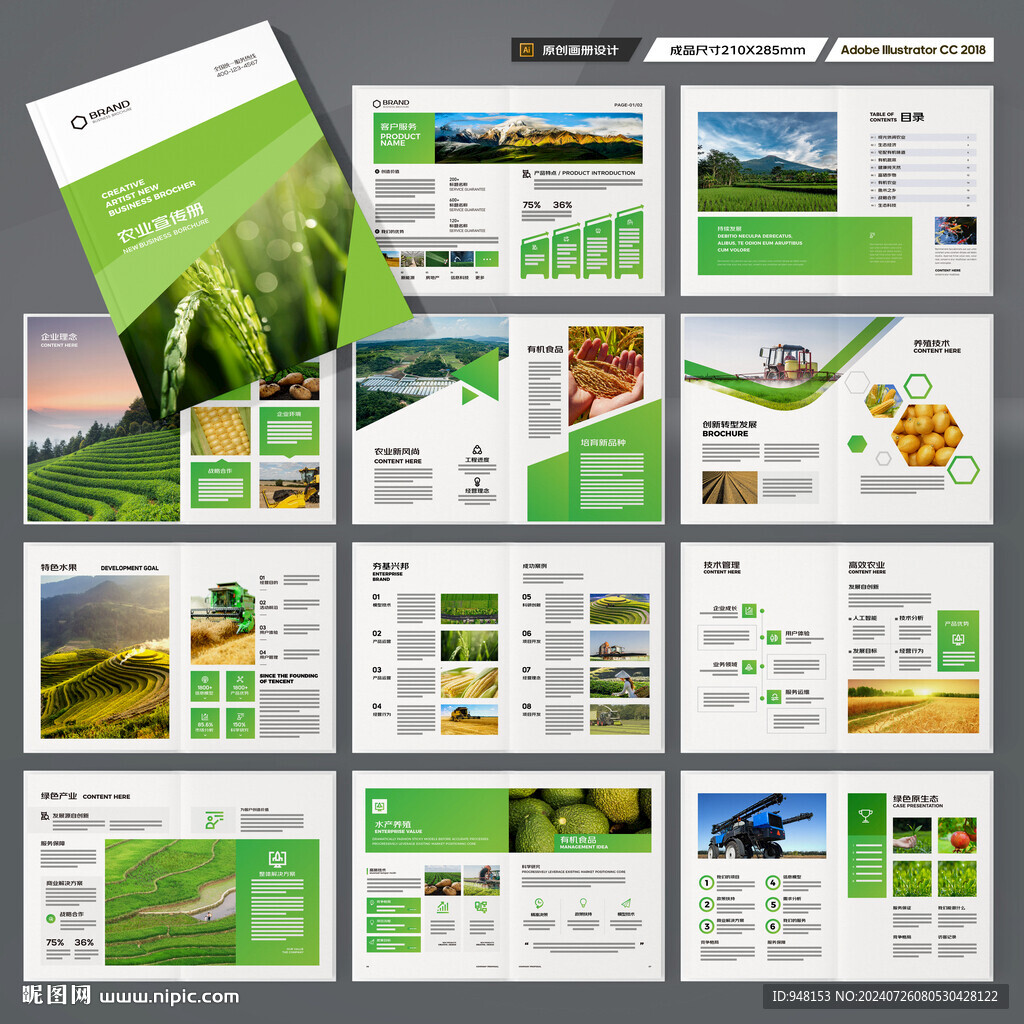 农业宣传册