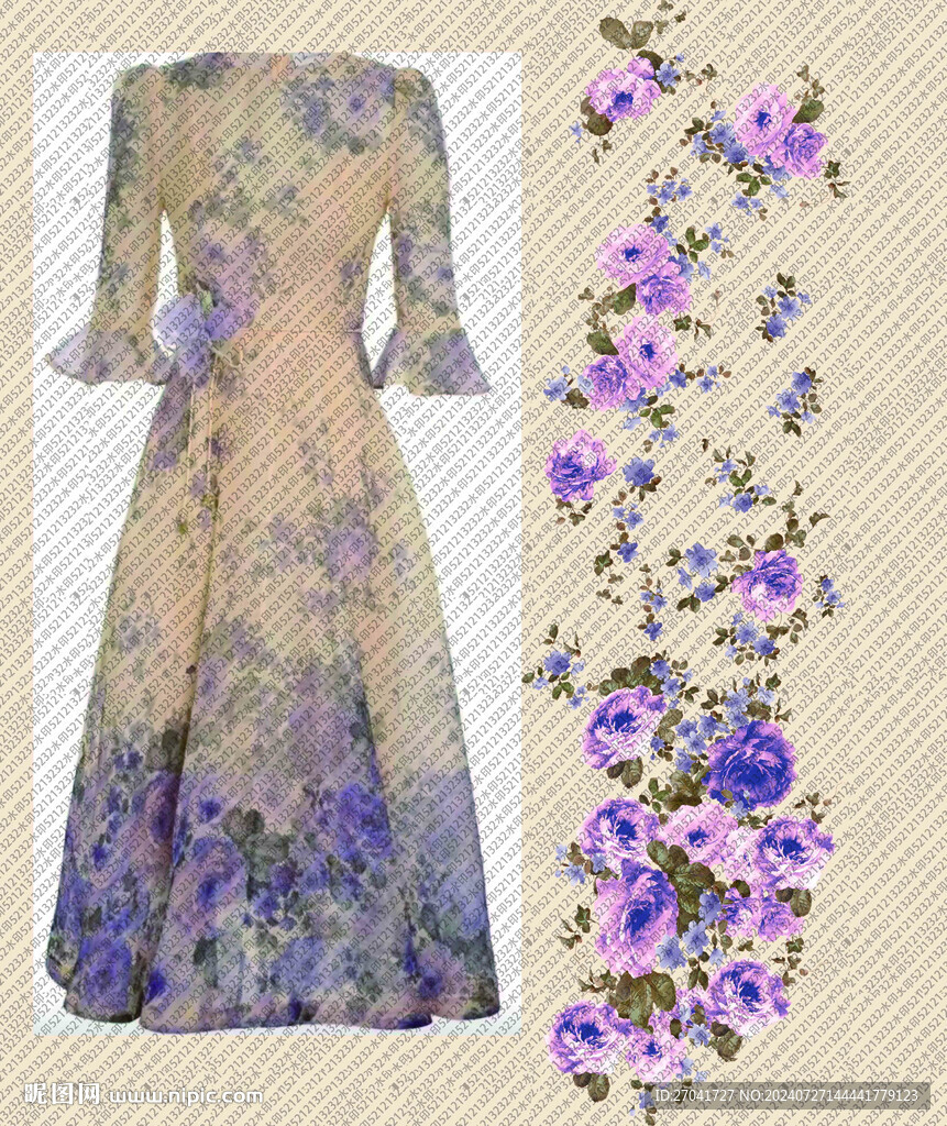 定位花