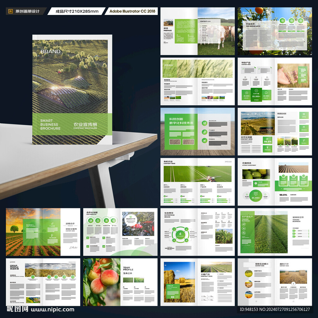 绿色农业画册