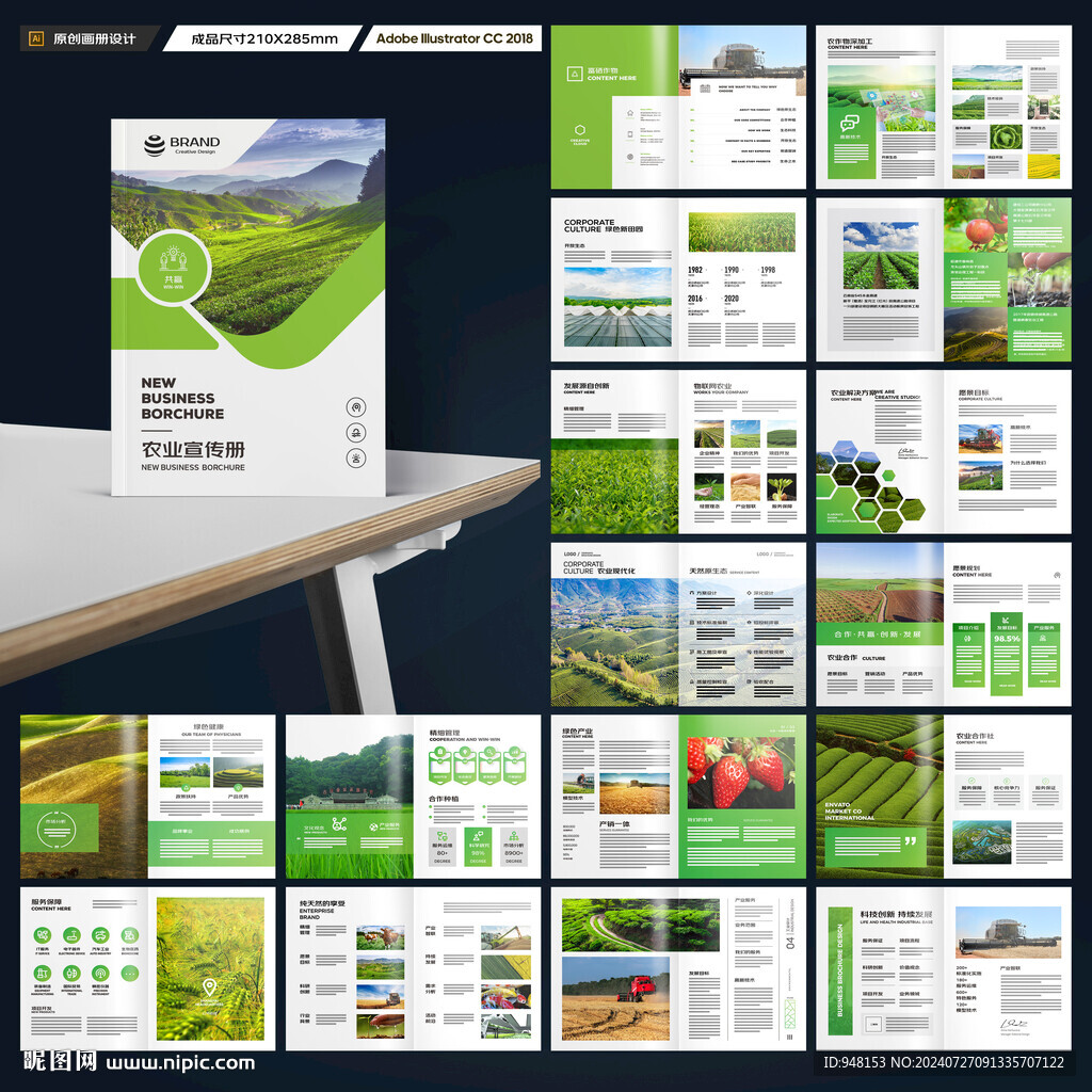 农业宣传册