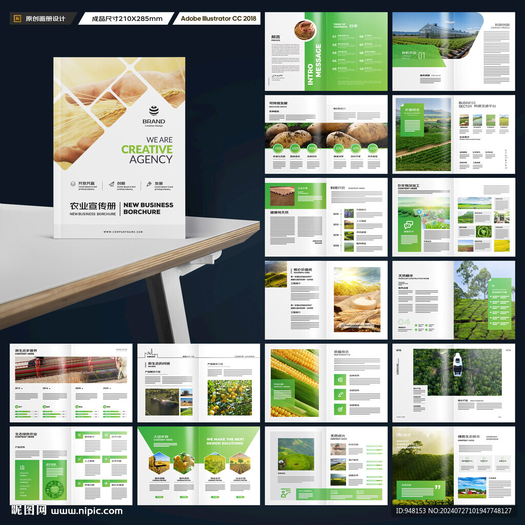 农业科技画册
