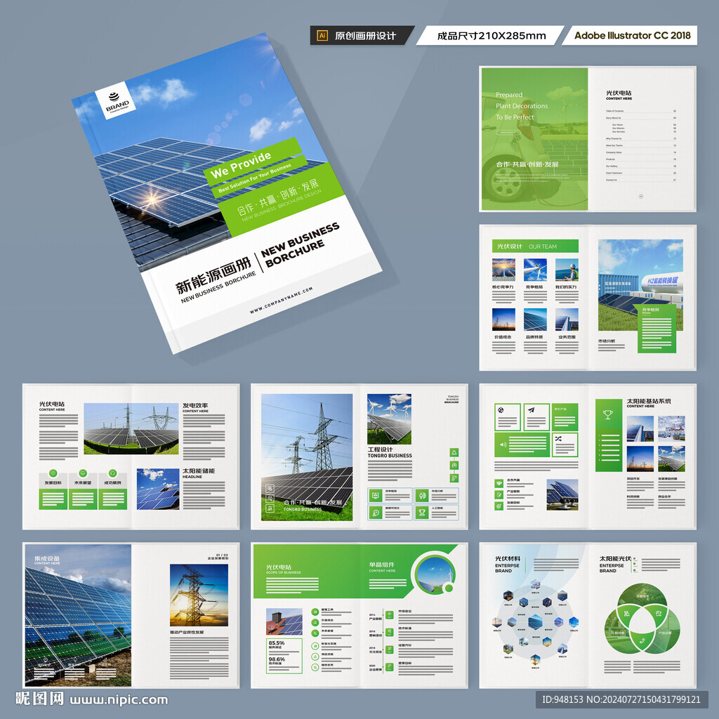 新能源宣传册