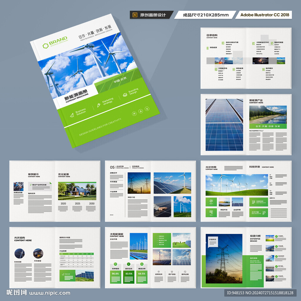 新能源宣传册