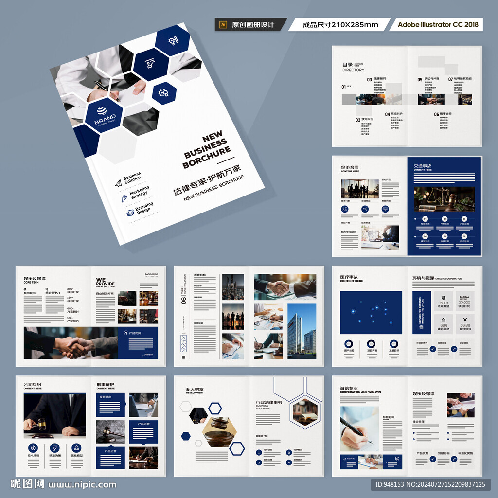 律师事务所宣传册