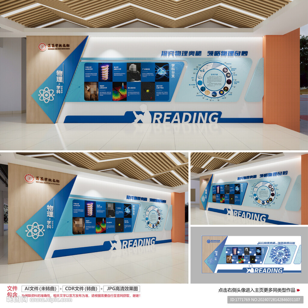 物理化学文化墙 