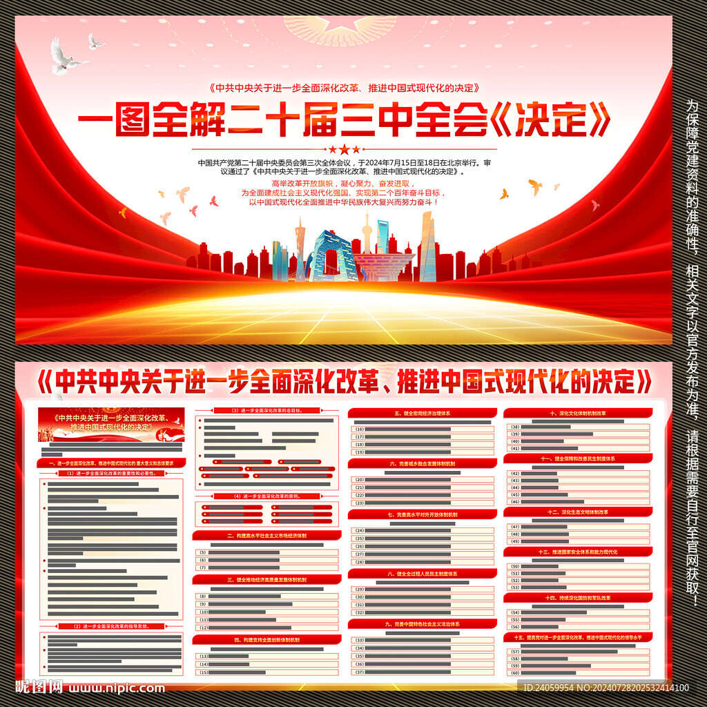 二十届三中全会决定