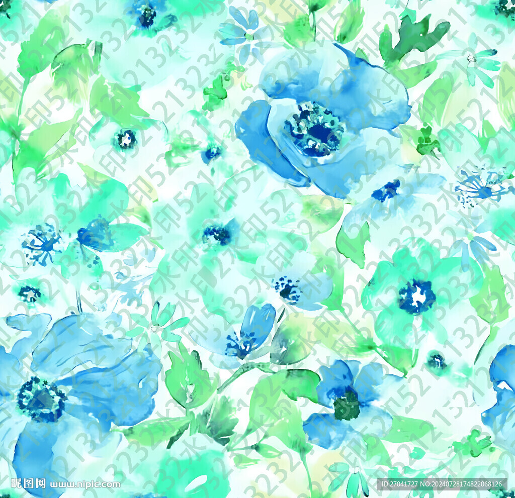 手绘花