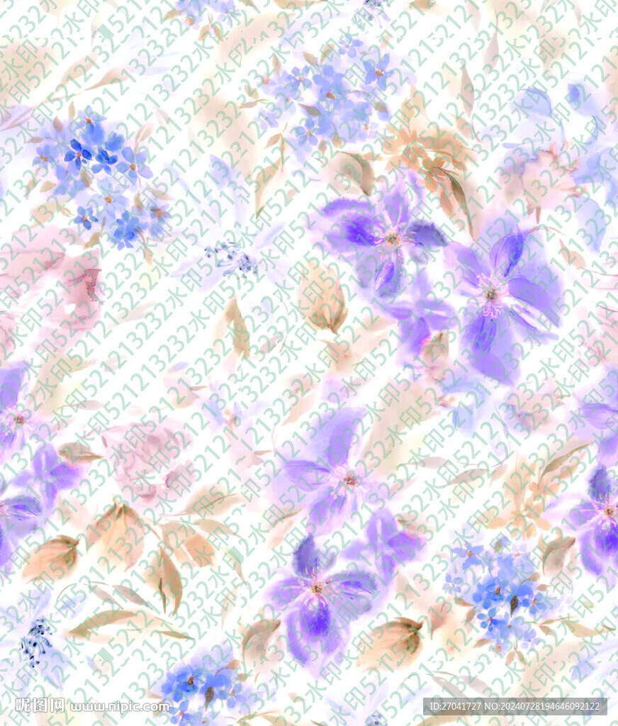 手绘花