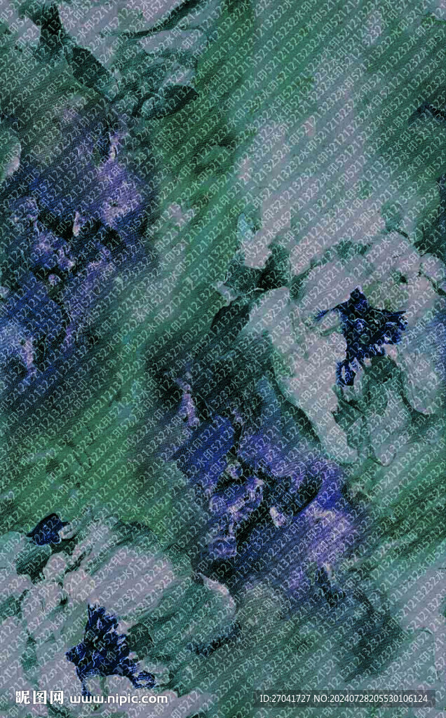 手绘花