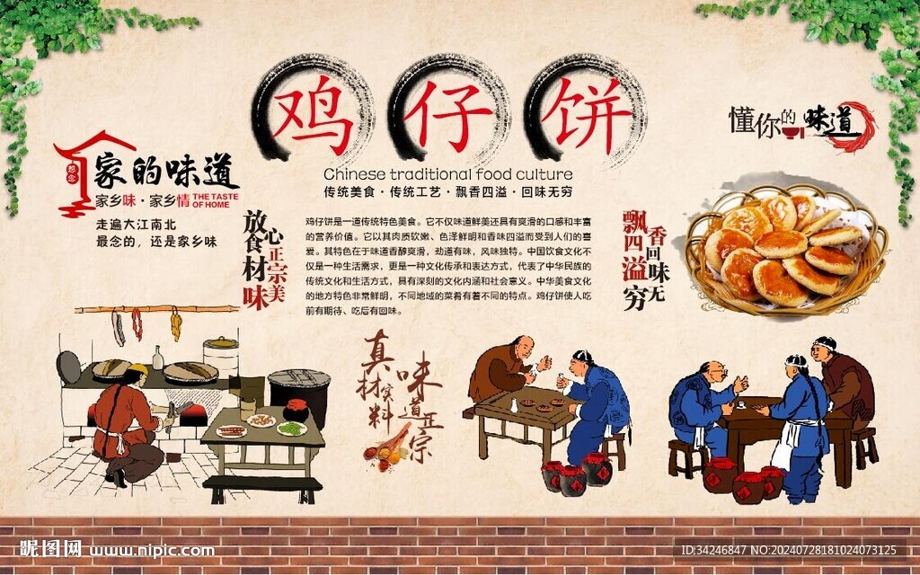 鸡仔饼 