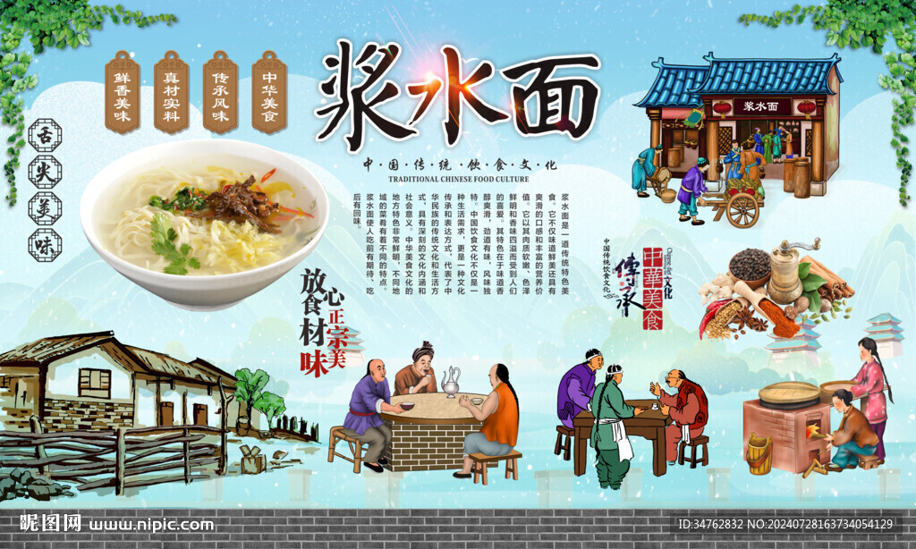浆水面 
