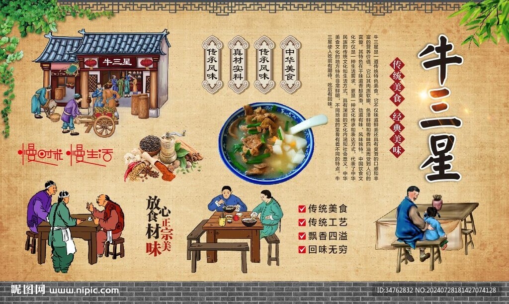 牛三星 