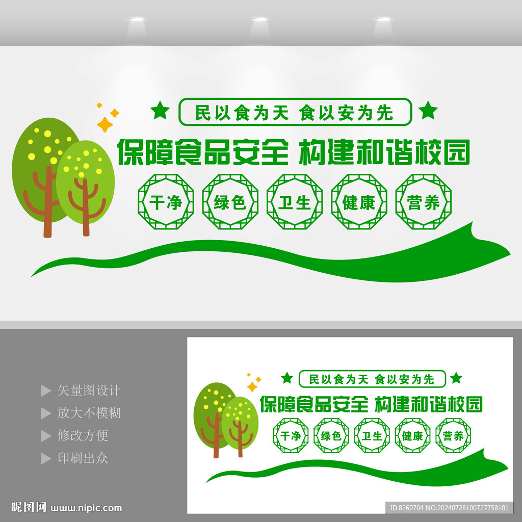 校园食品安全文化墙