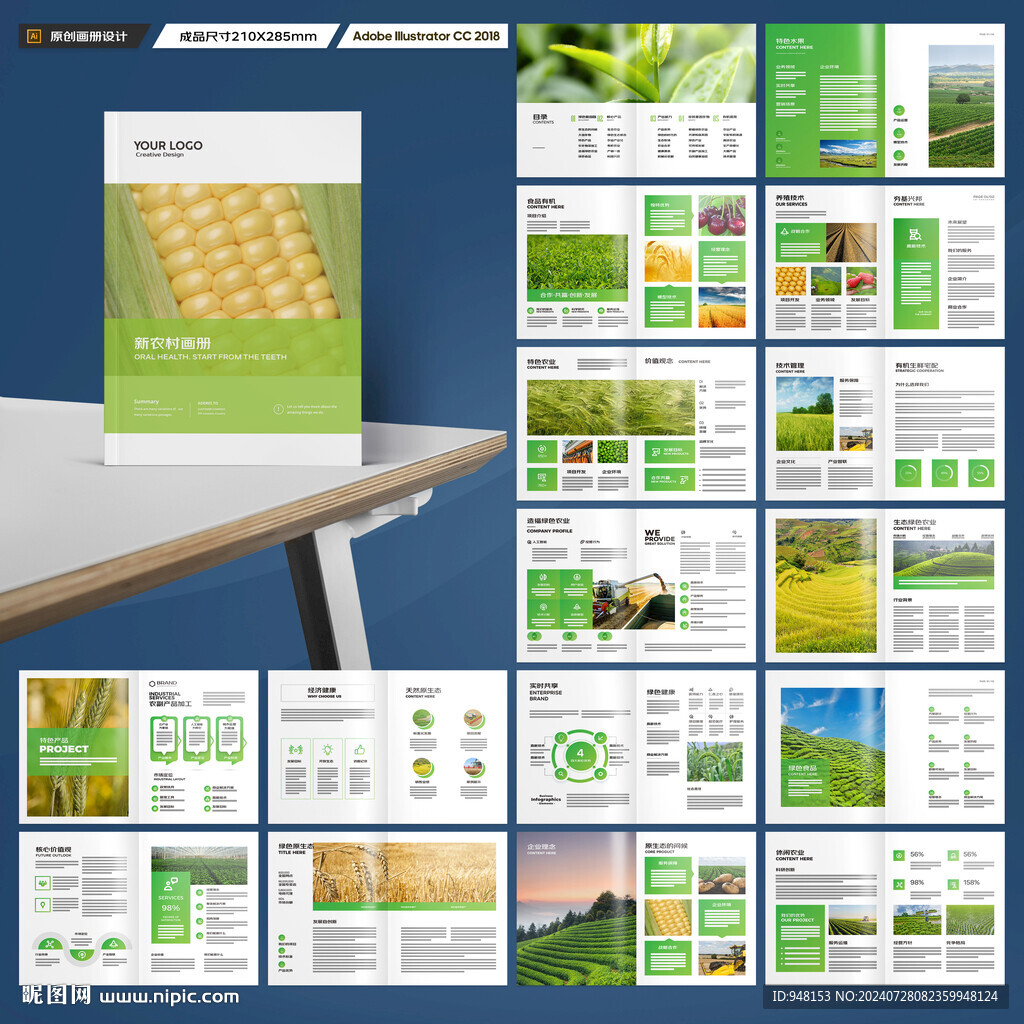 农产品宣传册