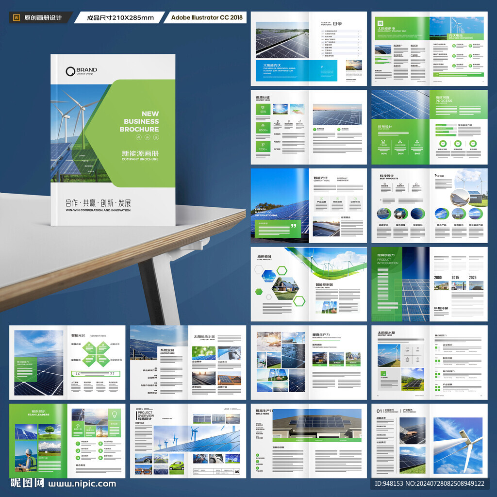 新能源宣传册