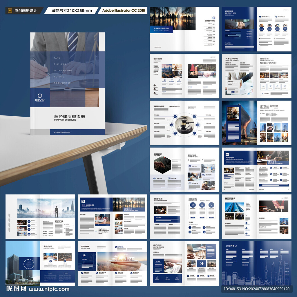 律师事务所宣传册