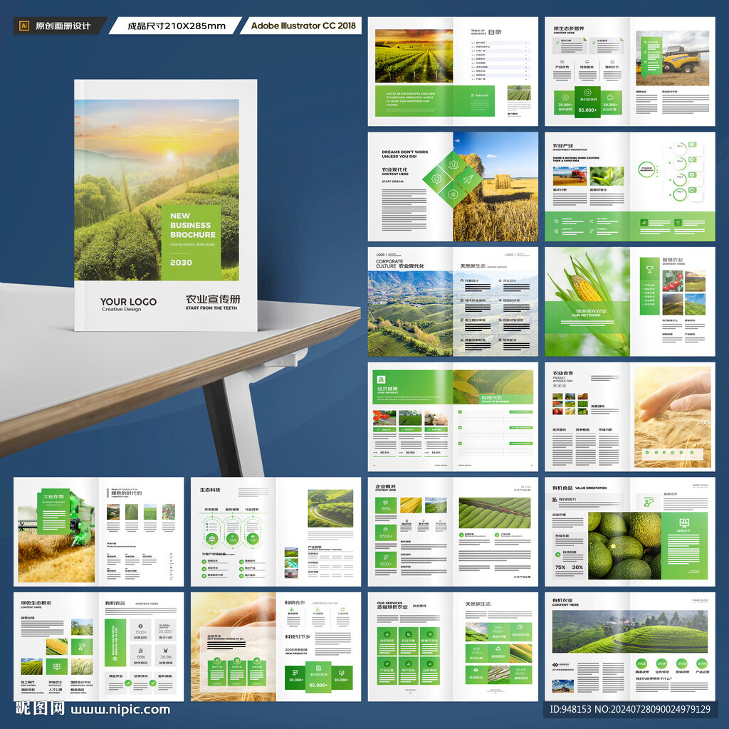 农业宣传册