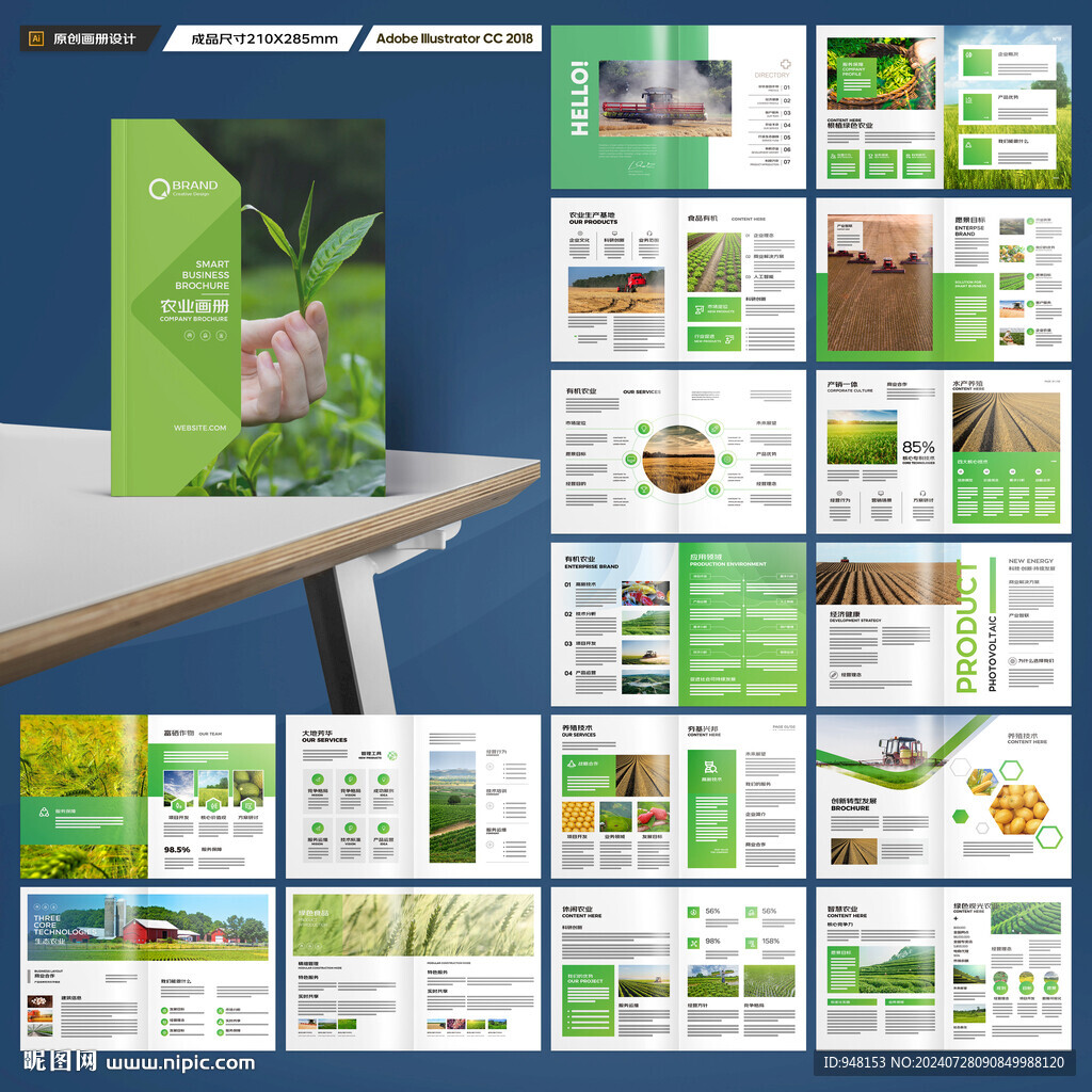 农产品画册