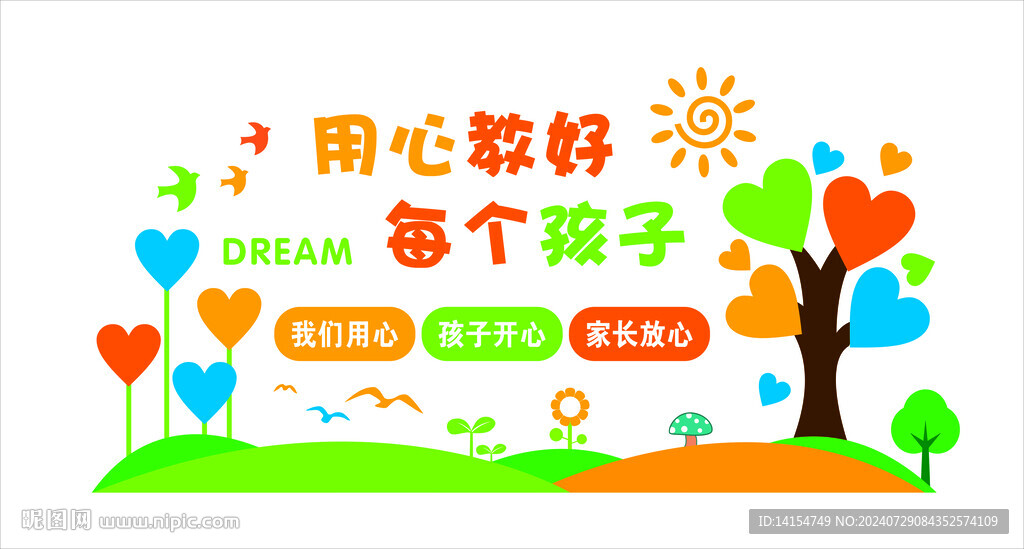 幼儿园文化墙