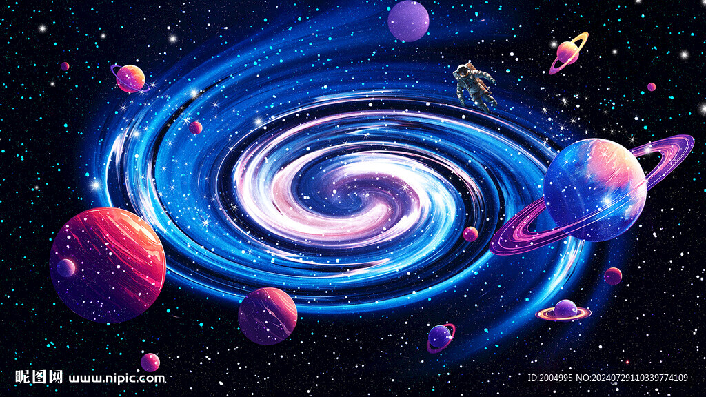 宇宙星空背景墙