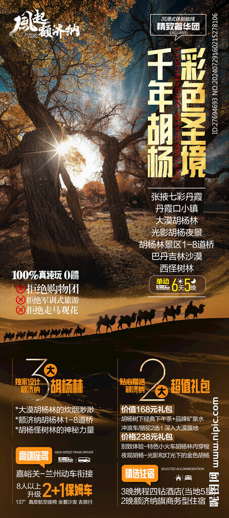 胡杨林海报