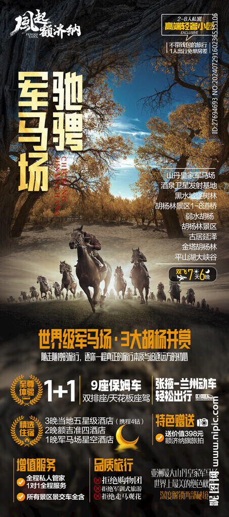 胡杨林海报