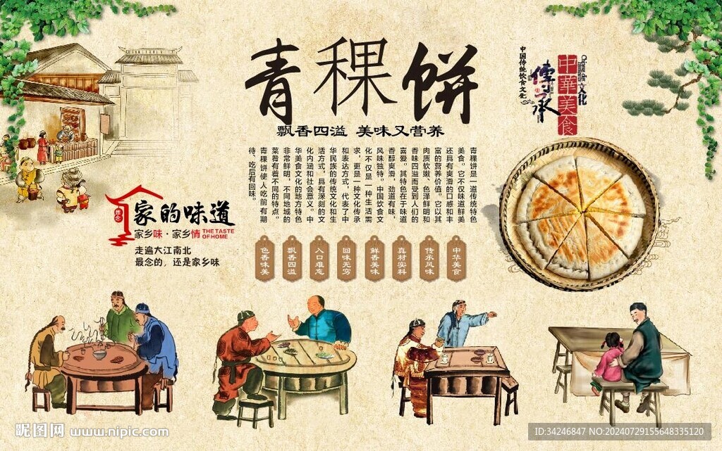 青稞饼