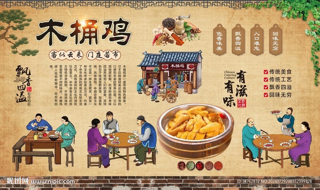 木桶鸡 