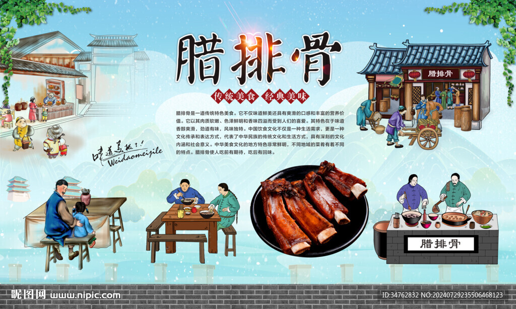 腊排骨 