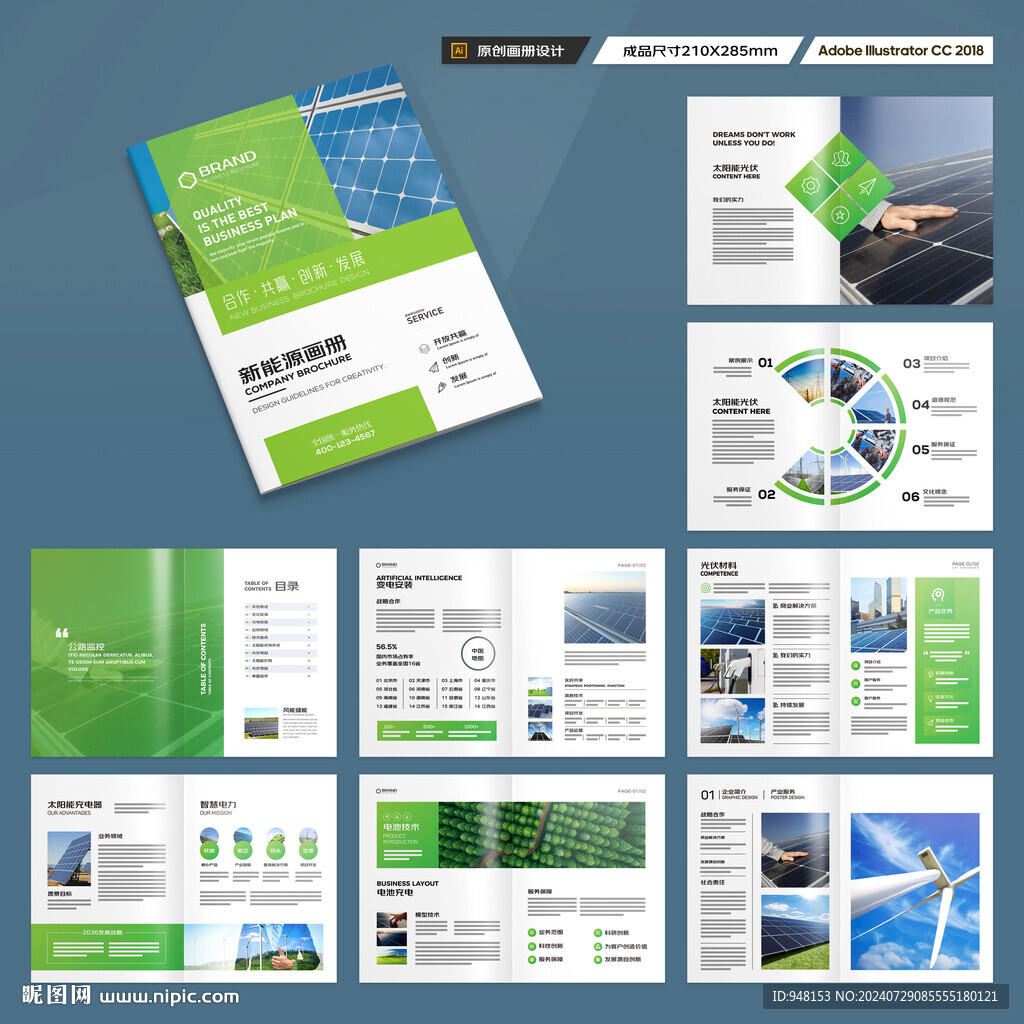 新能源宣传册