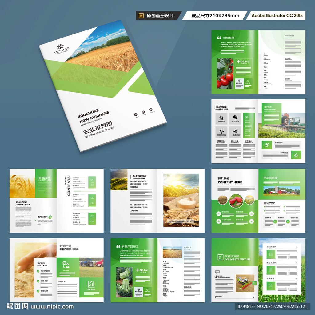 农业科技画册