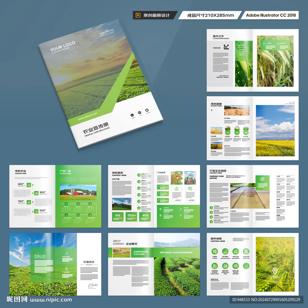 农业科技画册