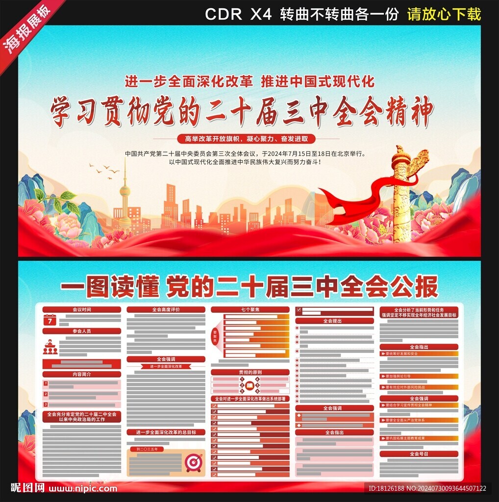 二十届三中全会公报