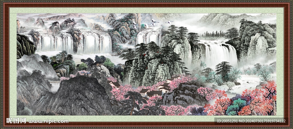 山水画 