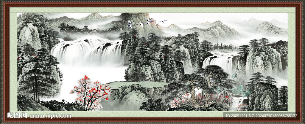 山水画 