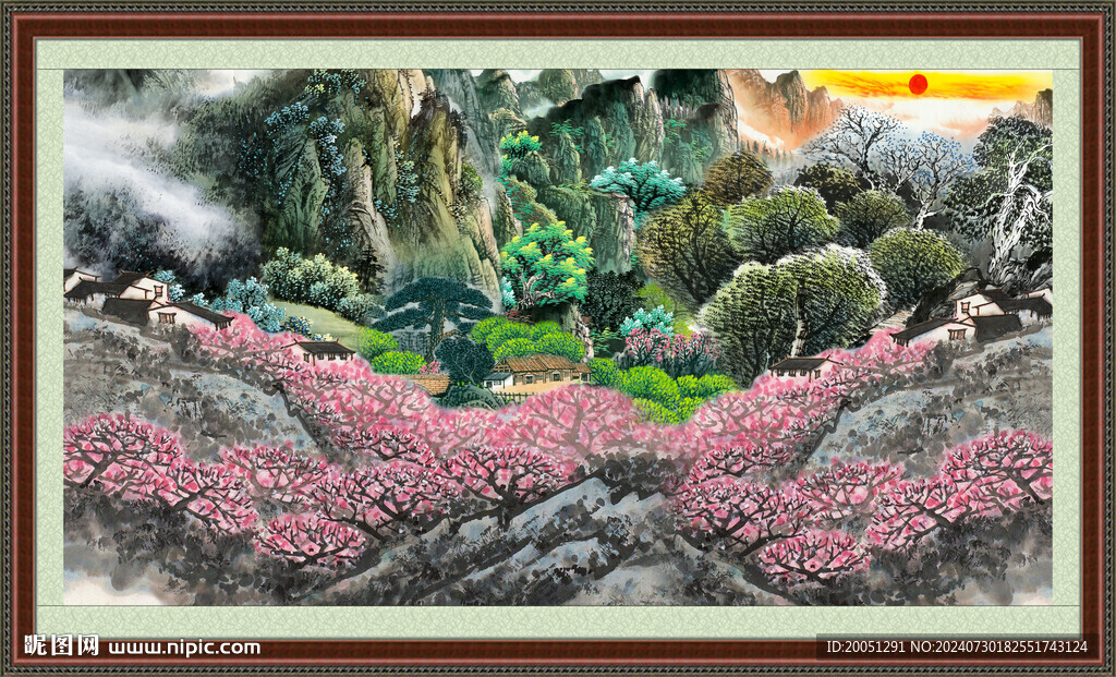 风景国画