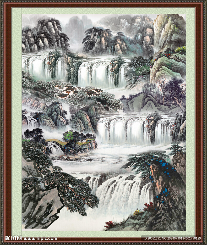 山水国画