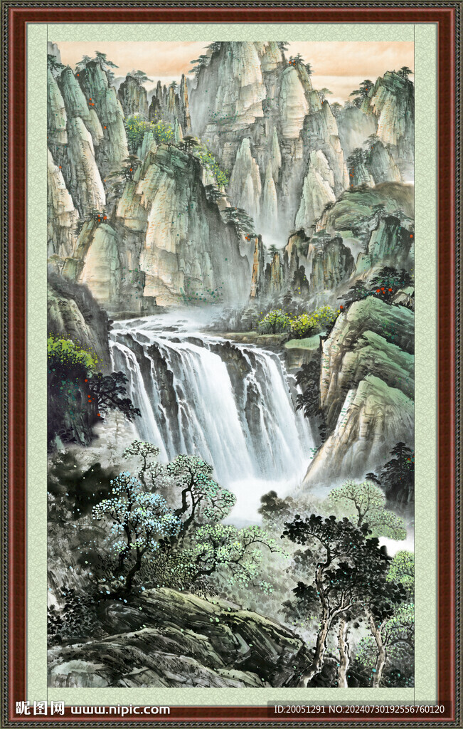 山水画 