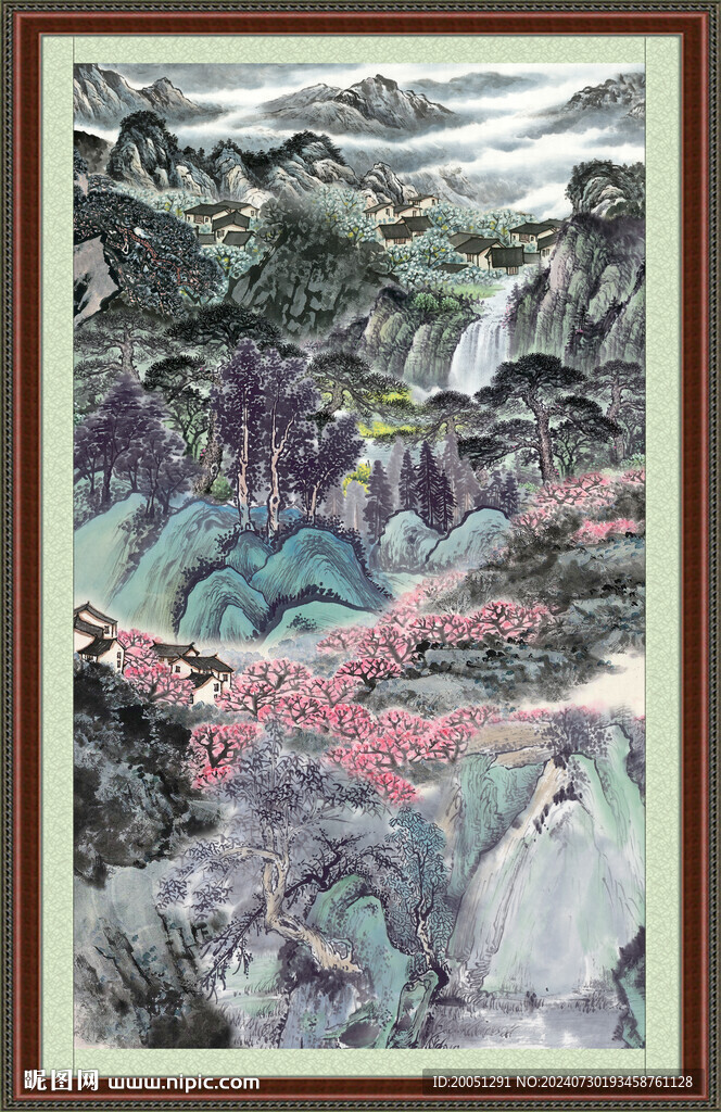 山水画 